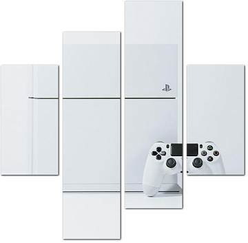 Игровая консоль Sony Playstation 4 белая