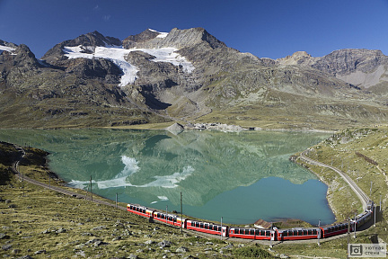 Поезд в Швейцарии