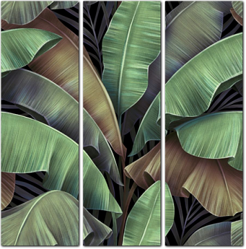 Бесподобные банановые листья