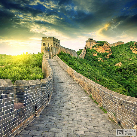 Фотообои Бесконечная Великая китайская стена