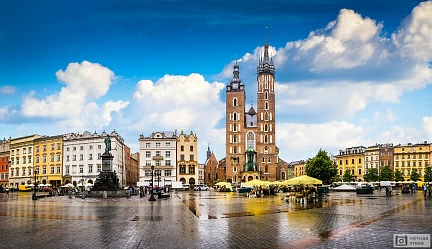 Старый город Краков. Польша