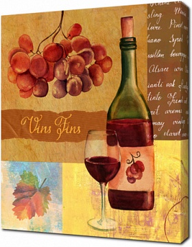 Фон с винной тематикой