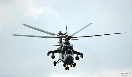 Ми24 военный вертолет