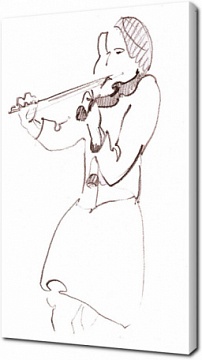 Женщина и скрипка