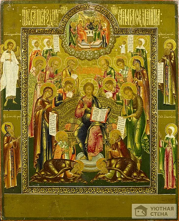 Деисусный чин, конец XVIII в.