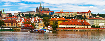 Фотообои Панорама Праги. Чехия