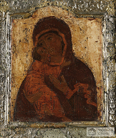 Икона Б.М. Владимирская, ок.1620 г.