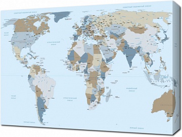 Голубая карта мира