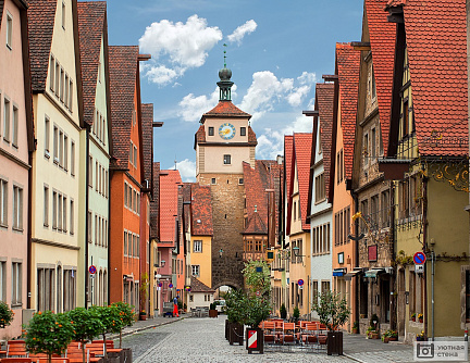 Фотообои Ротенбург. Средневековый город в Германии