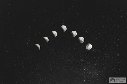 Разные фазы Луны