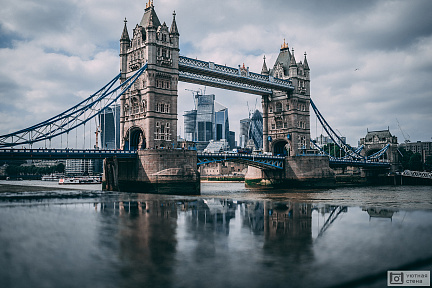 Фотообои Небоскребы Лондона и Тауэрский мост